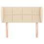 Kopfteil aus cremefarbenem Stoff, 83 x 23 x 78/88 cm von , Kopf- und Fußteile - Ref: Foro24-3117123, Preis: 57,45 €, Rabatt: %