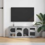 Mueble de TV Gris Sonoma 100 x 35 x 40 cm Madera de ingeniería en Muebles TV | Comprar online en Foro24