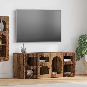 Mueble de TV Madera vieja 100 x 35 x 40 cm Madera de ingeniería en Muebles TV | Comprar online en Foro24