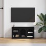 Mueble de TV Negro 80 x 35 x 40 cm Madera de ingeniería en Muebles TV | Comprar online en Foro24