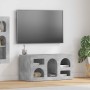 Mueble de TV Gris Concreto 80 x 35 x 40 cm Madera de ingeniería en Muebles TV | Comprar online en Foro24
