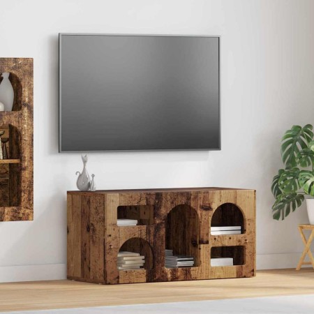 Mueble de TV Madera vieja 80 x 35 x 40 cm Madera de ingeniería en Muebles TV | Comprar online en Foro24