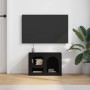 Mueble de TV Negro 60 x 35 x 40 cm Madera de ingeniería en Muebles TV | Comprar online en Foro24