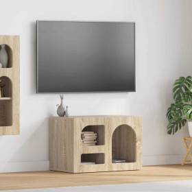 Mueble de TV Roble Sonoma 60 x 35 x 40 cm Madera de ingeniería en Muebles TV | Comprar online en Foro24