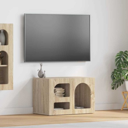 Mueble de TV Roble Sonoma 60 x 35 x 40 cm Madera de ingeniería en Muebles TV | Comprar online en Foro24