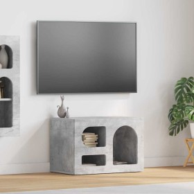 Mueble de TV Gris Concreto 60 x 35 x 40 cm Madera de ingeniería en Muebles TV | Comprar online en Foro24