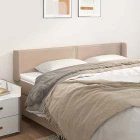Kopfteil aus Cappuccino-Kunstleder, 183 x 16 x 78/88 cm von , Kopf- und Fußteile - Ref: Foro24-3118735, Preis: 68,17 €, Rabat...