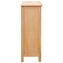 Mueble botellero de madera maciza de roble 72x32x90 cm de vidaXL, Botelleros - Ref: Foro24-247043, Precio: 264,40 €, Descuent...
