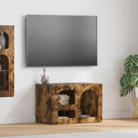 Mueble de TV Roble ahumado 60 x 35 x 40 cm Madera de ingeniería en Muebles TV | Comprar online en Foro24