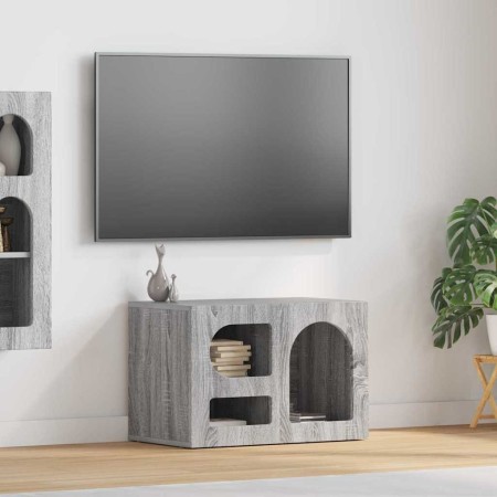 Mueble de TV Gris Sonoma 60 x 35 x 40 cm Madera de ingeniería en Muebles TV | Comprar online en Foro24