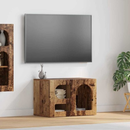 Mueble de TV Madera vieja 60 x 35 x 40 cm Madera de ingeniería en Muebles TV | Comprar online en Foro24
