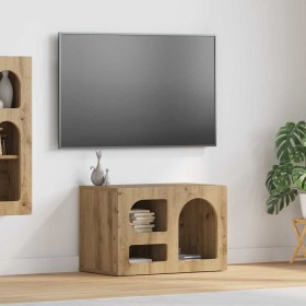 Mueble de TV Roble artesanal 60 x 35 x 40 cm en Muebles TV | Comprar online en Foro24
