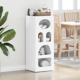 Aparador brillante 40 x 35 x 100,5 cm Madera de ingeniería en Aparadores | Comprar online en Foro24