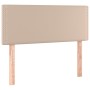 Headboard with LED synthetic leather cappuccino color 80x5x78/88 cm by , Headboards and footboards - Ref: Foro24-3121549, Pri...