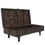 Mesita de centro de madera maciza estilo vintage 120x55x35 cm de vidaXL, Mesas de centro - Ref: Foro24-245802, Precio: 182,79...