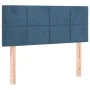 Dark blue velvet LED headboard 80x5x78/88 cm by , Headboards and footboards - Ref: Foro24-3121646, Price: 40,60 €, Discount: %