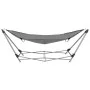 Hammock with folding stand gray by vidaXL, Hammocks - Ref: Foro24-44366, Price: 95,90 €, Discount: %