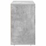 Aparador Gris Concreto 80.5 x 35 x 59 cm Madera de ingeniería en Aparadores | Comprar online en Foro24