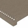 Headboard with LED in taupe gray fabric 183x16x118/128 cm by , Headboards and footboards - Ref: Foro24-3123926, Price: 106,79...