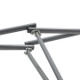 Hängematte mit Klappständer grau von vidaXL, Hängematten - Ref: Foro24-44366, Preis: 99,67 €, Rabatt: %