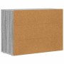 Aparador Gris Sonoma 80.5 x 35 x 59 cm Madera de ingeniería en Aparadores | Comprar online en Foro24