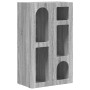 Aparador Gris Sonoma 59 x 35 x 100,5 cm Madera de ingeniería en Aparadores | Comprar online en Foro24