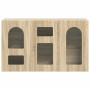 Aparador Roble Sonoma 100 x 35 x 59 cm Madera de ingeniería en Aparadores | Comprar online en Foro24