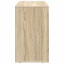 Aparador Roble Sonoma 100 x 35 x 59 cm Madera de ingeniería en Aparadores | Comprar online en Foro24