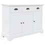 Sideboard with 3 doors MDF and pine wood 105x35x77.5 cm by vidaXL, Sideboards - Ref: Foro24-245754, Price: 273,13 €, Discount: %