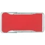 Folding beach chairs, 2 units, steel and red Oxford fabric by vidaXL, Garden chairs - Ref: Foro24-44360, Price: 72,76 €, Disc...