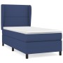Boxspringbett mit blauer Stoffmatratze 90x190 cm von , Betten und Lattenroste - Ref: Foro24-3127851, Preis: 338,80 €, Rabatt: %