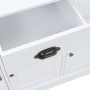 Sideboard with 3 doors MDF and pine wood 105x35x77.5 cm by vidaXL, Sideboards - Ref: Foro24-245754, Price: 273,13 €, Discount: %