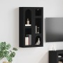 Mueble colgante Negro 59 x 20 x 100 cm Madera de ingeniería en Armarios y almacenamiento | Comprar online en Foro24