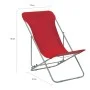 Folding beach chairs, 2 units, steel and red Oxford fabric by vidaXL, Garden chairs - Ref: Foro24-44360, Price: 72,76 €, Disc...