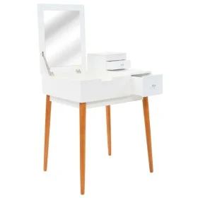 Tocador con espejo de MDF 60x50x86 cm de vidaXL, Tocadores para dormitorios - Ref: Foro24-245752, Precio: 135,45 €, Descuento: %