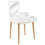 MDF dressing table with mirror 60x50x86 cm by vidaXL, Bedroom Dressers - Ref: Foro24-245752, Price: 135,45 €, Discount: %