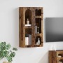 Mueble colgante con estante Madera vieja 59 x 20 x 100 cm en Armarios y almacenamiento | Comprar online en Foro24