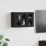 Mueble colgante Negro 60 x 20 x 40 cm Madera de ingeniería en Armarios y almacenamiento | Comprar online en Foro24