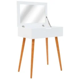 Tocador con espejo de MDF 60x40x75 cm de vidaXL, Tocadores para dormitorios - Ref: Foro24-245751, Precio: 105,09 €, Descuento: %