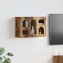 Mueble colgante con estante Madera vieja 60 x 20 x 40 cm en Armarios y almacenamiento | Comprar online en Foro24