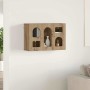 Mueble colgante con estante Roble artesanal 60 x 20 x 40 cm en Armarios y almacenamiento | Comprar online en Foro24