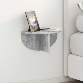 Estante de pared 2 pcs Gris Concreto 38 x 19 x 19 cm en Estantes y estanterías | Comprar online en Foro24