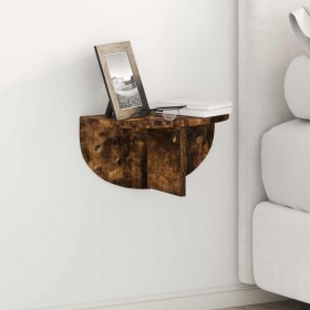 Estante de pared Roble ahumado 38 x 19 x 19 cm en Estantes y estanterías | Comprar online en Foro24