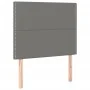 Box spring bed with dark gray fabric mattress 90x200 cm by , Beds and slatted bases - Ref: Foro24-3131322, Price: 348,33 €, D...