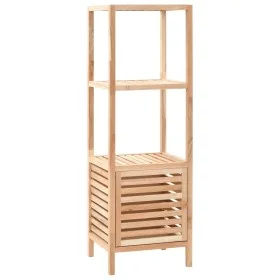 Badmöbel aus massivem Nussbaum 39,5x35,5x123 cm von vidaXL, Schließfächer und Lagerschränke - Ref: Foro24-247099, Preis: 69,4...