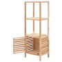 Badmöbel aus massivem Nussbaum 39,5x35,5x123 cm von vidaXL, Schließfächer und Lagerschränke - Ref: Foro24-247099, Preis: 70,2...