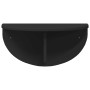 Estante de pared Negro 38 x 19 x 19 cm Madera de ingeniería en Estantes y estanterías | Comprar online en Foro24