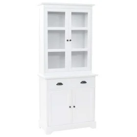 Welsh sideboard with 4 doors MDF and pine wood 80x40x180 cm by vidaXL, Lockers and storage cabinets - Ref: Foro24-245755, Pri...