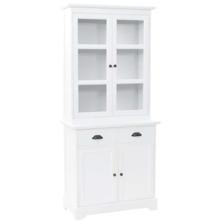 Welsh sideboard with 4 doors MDF and pine wood 80x40x180 cm by vidaXL, Lockers and storage cabinets - Ref: Foro24-245755, Pri...