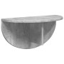 Estante de pared 2 pcs Gris Concreto 38 x 19 x 19 cm en Estantes y estanterías | Comprar online en Foro24